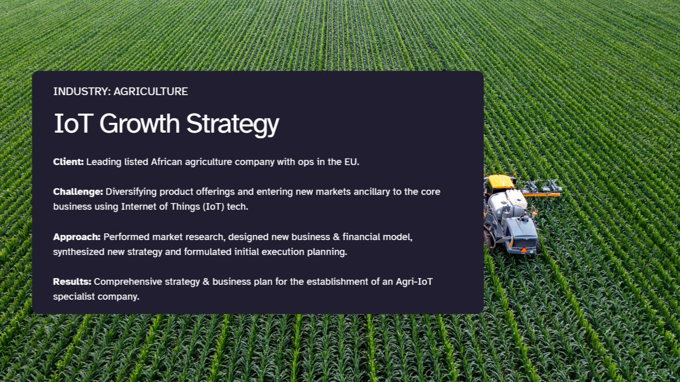 Agri IoT Case