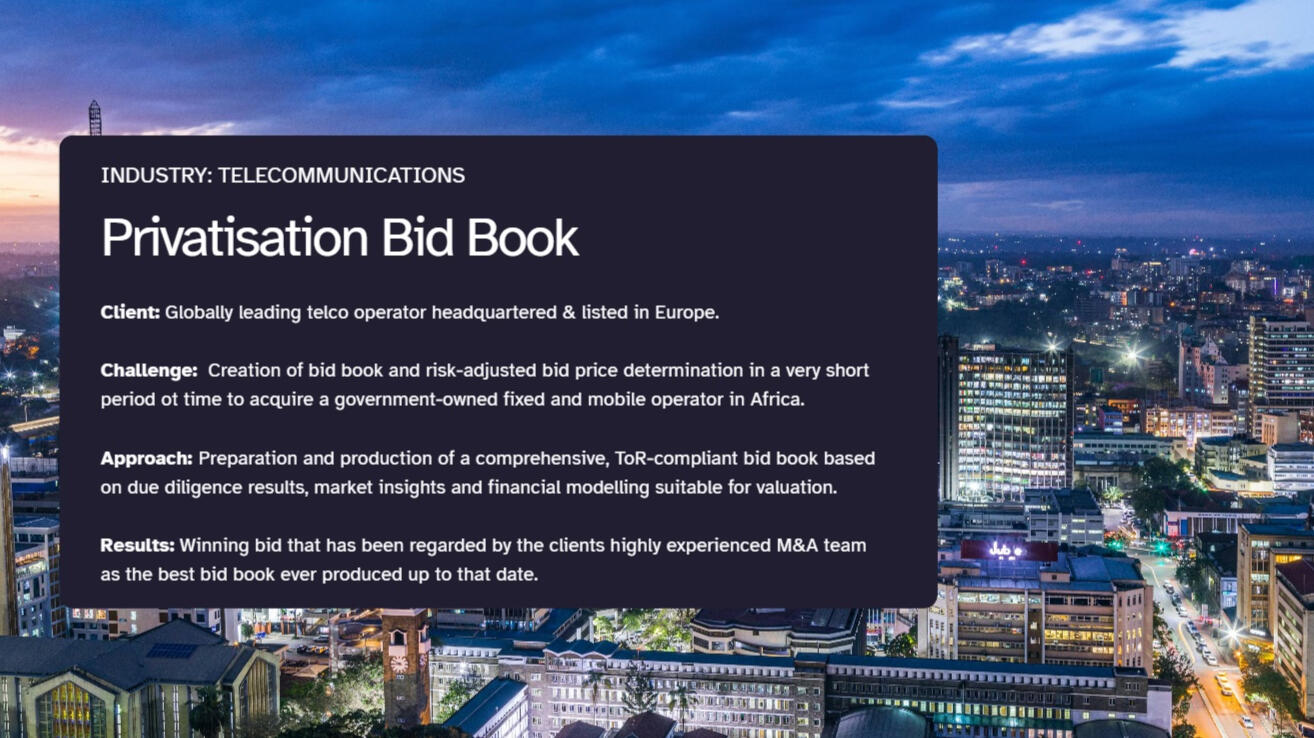 Telco Bid Case